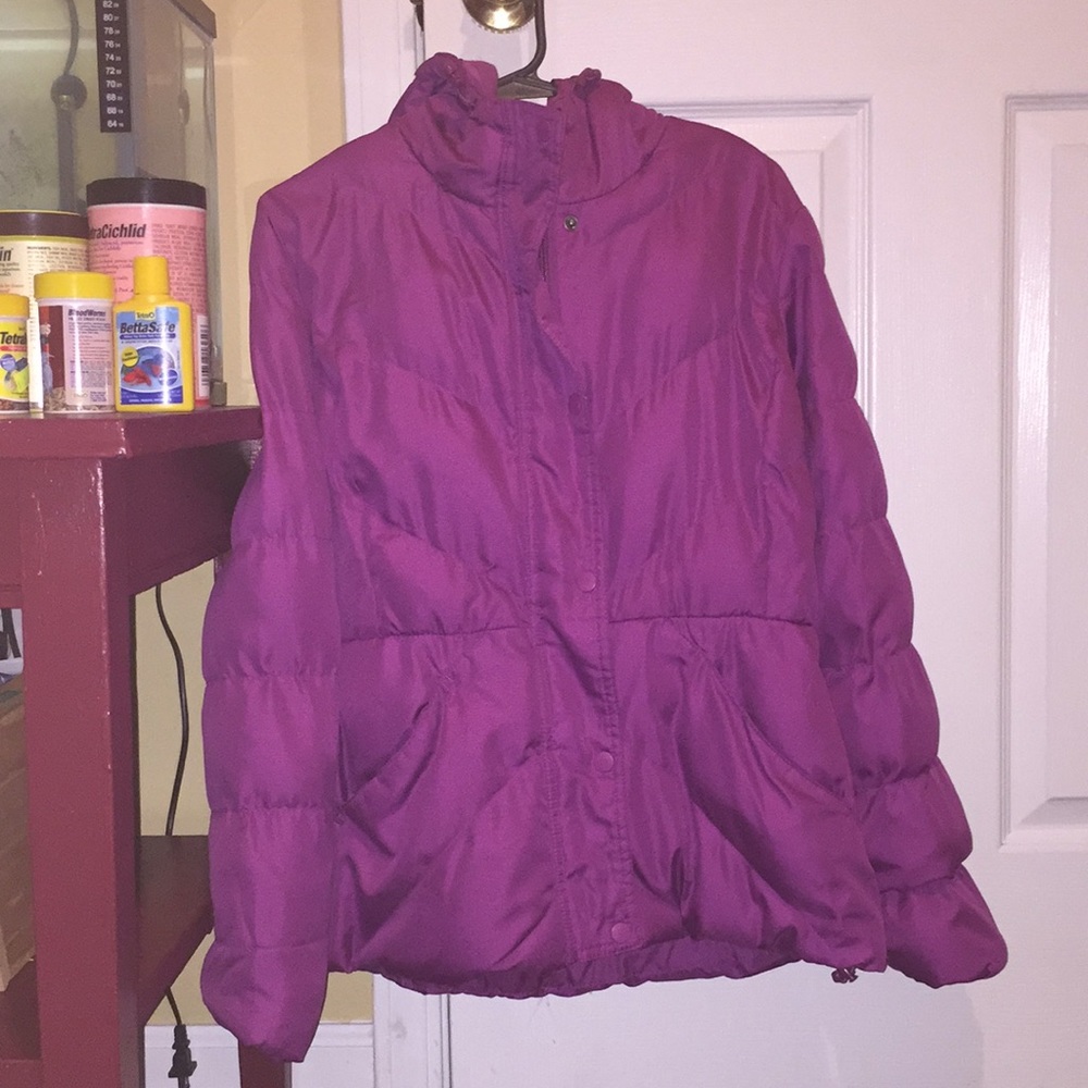 Faded glory bubble jacket.